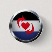 SWITCH PRIDE-MEDAALJE RONDE BUTTON 3,2 CM (Voorkant)