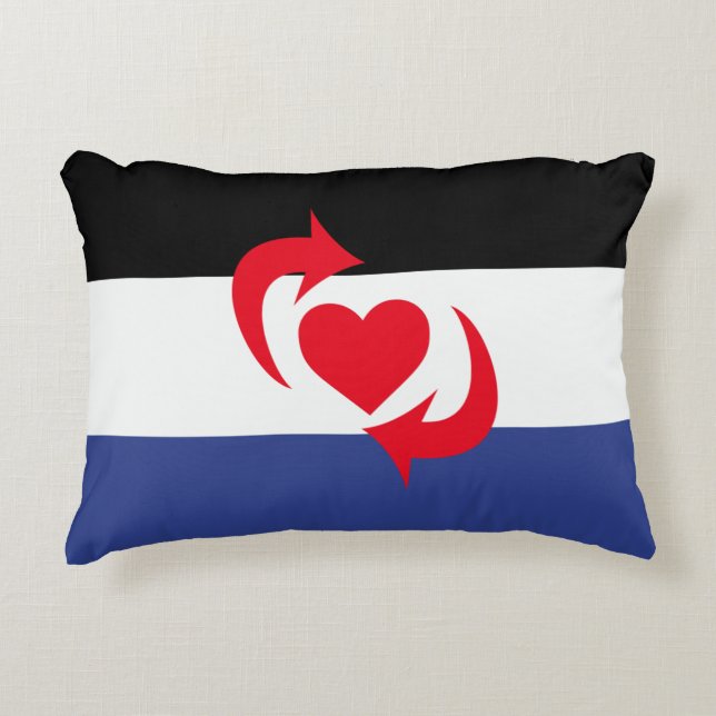 Switch Pride Vlag Accent Kussen (Voorkant)