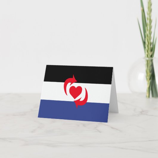 Switch Pride Vlag Bedankkaart (Voorkant)