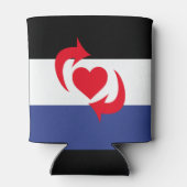 Switch Pride Vlag Blikjeskoeler (Achterkant)
