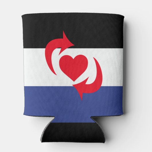Switch Pride Vlag Blikjeskoeler (Achterkant)