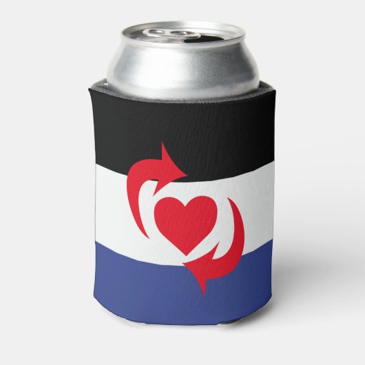 Switch Pride Vlag Blikjeskoeler (Blikje Achterkant)
