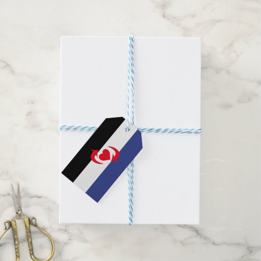 Switch Pride Vlag Cadeaulabel (Met Touw)