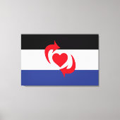 Switch Pride Vlag Canvas Afdruk (Voorkant)