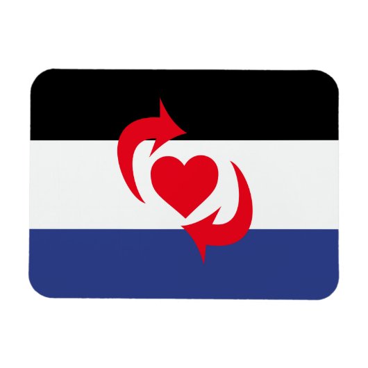 SWITCH PRIDE-VLAG MAGNEET (Horizontaal)