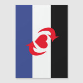 Switch Pride Vlag Magnetische Uitnodiging (Voorkant)