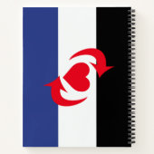 Switch Pride Vlag Notitieboek (Achterkant)