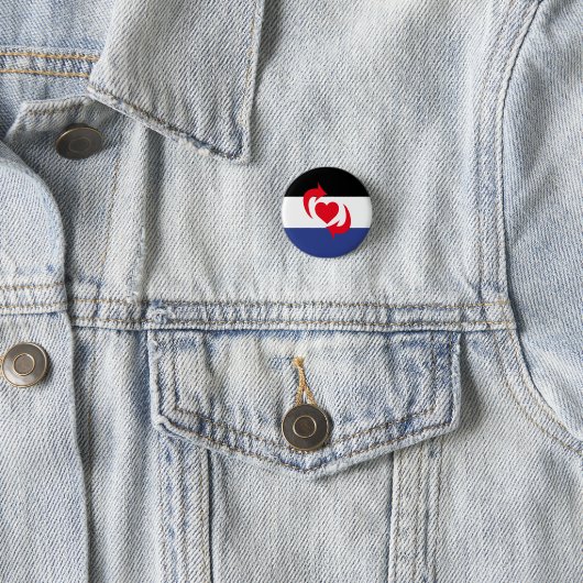 Switch Pride Vlag Ronde Button 3,2 Cm (In situ)