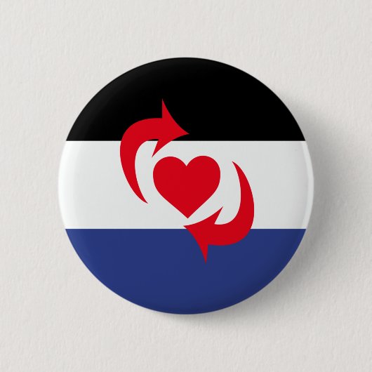 Switch Pride Vlag Ronde Button 5,7 Cm (Voorkant)