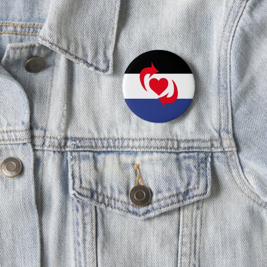 Switch Pride Vlag Ronde Button 5,7 Cm (In situ)