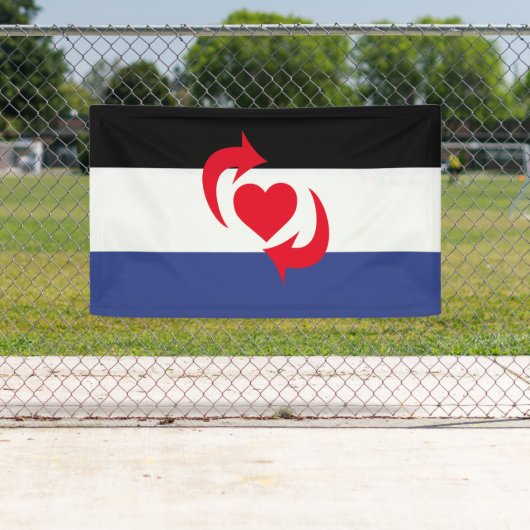 Switch Pride Vlag Spandoek (Insitu)