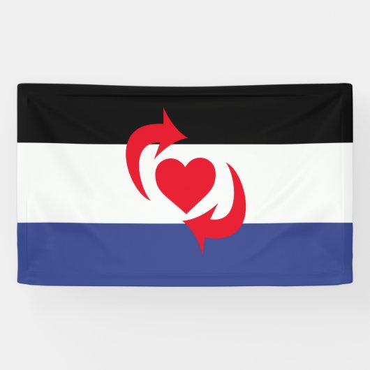 Switch Pride Vlag Spandoek (Horizontaal)