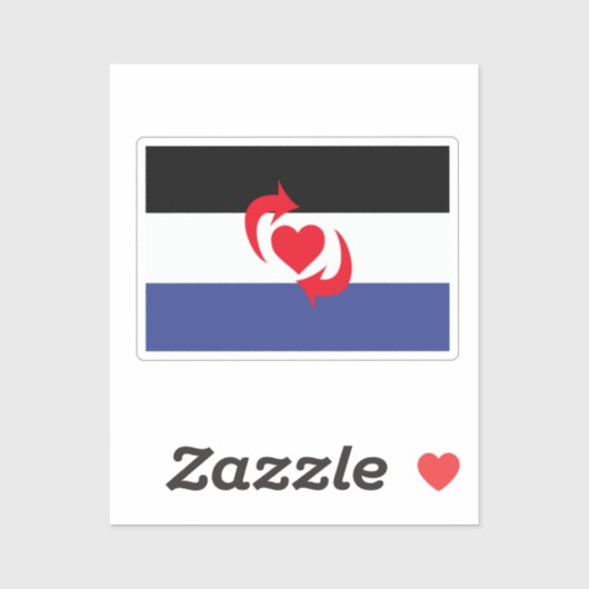 Switch Pride Vlag Sticker (Vel)