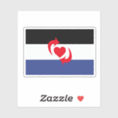 Switch Pride Vlag Sticker (Vel)