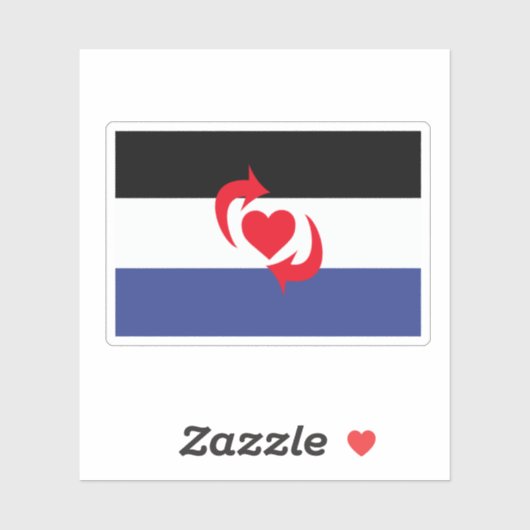 Switch Pride Vlag Sticker (Vel)