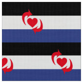 Switch Pride Vlag Stof (Close Up)