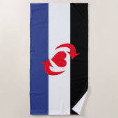 Switch Pride Vlag Strandlaken (Voorkant)