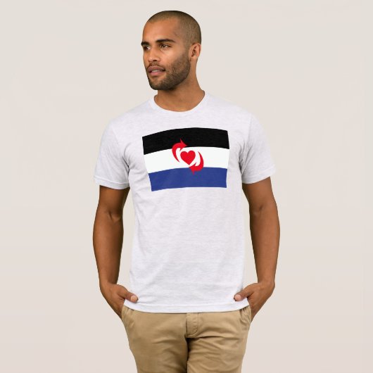 Switch Pride Vlag T-shirt (Voorkant volledig)