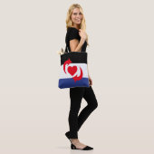 Switch Pride Vlag Tote Bag (Op model)