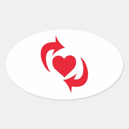 Switch trots ovale sticker (Voorkant)