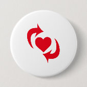 Switch trots ronde button 7,6 cm (Voorkant)