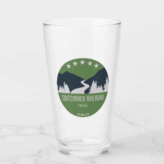 Switchback Railroad Trail Glas (Voorkant)