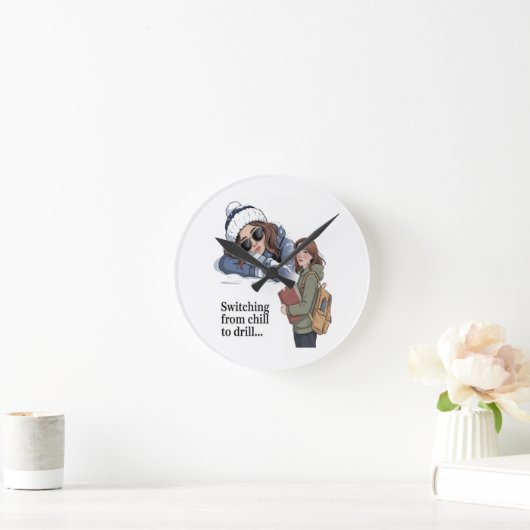 Switching from chill to drill ronde klok (Huis)