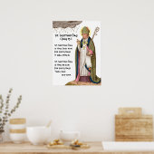 Swithunus van Winchester Poster (Keuken)