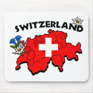 Switz Map Mousepad Muismat