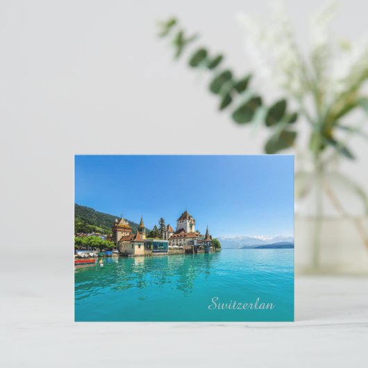 Switzerlan Briefkaart (Staand voorkant)