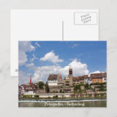 Switzerland Bremgarten Photography Postcard Briefkaart (Voorkant / Achterkant)