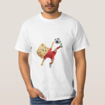 Switzerland Cheese Soccer Mascot T-Shirt - Group B