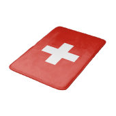 Switzerland Flag Badmat (Gekanteld)