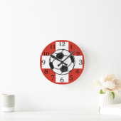 Switzerland Flag | Football Ball Ronde Klok (Huis)
