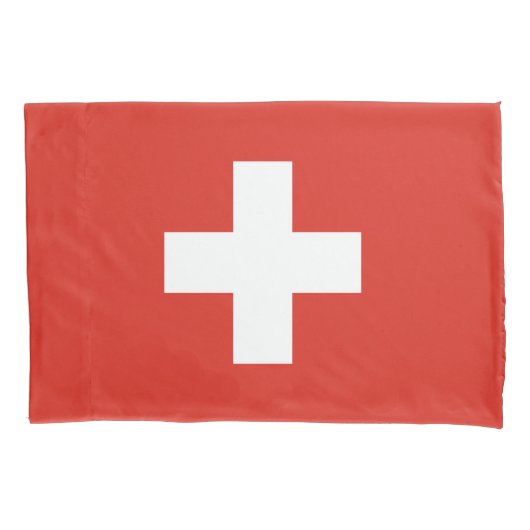 Switzerland Flag Kussensloop (Voorkant)