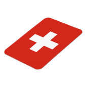 Switzerland Flag Magneet (Linkerzijde)