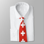 Switzerland Flag Stropdas (Gebonden)