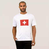 Switzerland Flag T-shirt (Voorkant volledig)