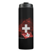 Switzerland flag thermosbeker (Voorkant)