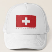 SWITZERLAND FLAG TRUCKER PET (Voorkant)