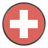 SWITZERLAND HOCKEY PUCK (Voorkant)