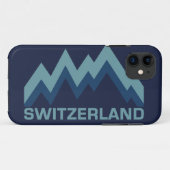 SWITZERLAND iPhone case (Achterkant (horizontaal))