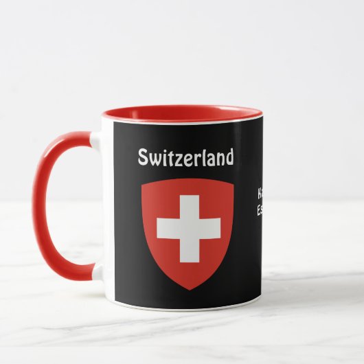 SWITZERLAND - Kanton Uri* Aangepaste Mok (Links)