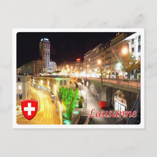 Switzerland - Lausanne - Briefkaart (Voorkant)
