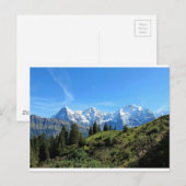 Switzerland Majestic Beautiful Mountains Briefkaart (Voorkant / Achterkant)