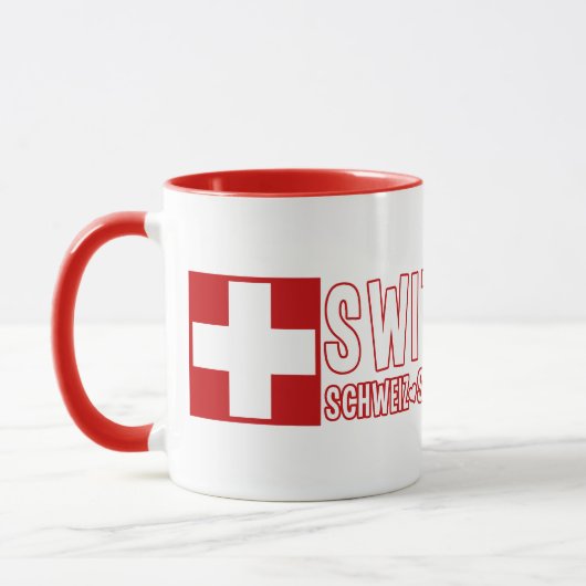 SWITZERLAND mokken - kies stijl en kleur (Links)