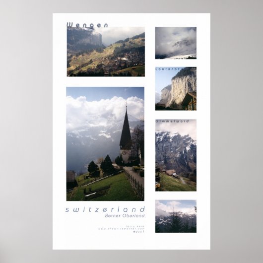 Switzerland Poster (Voorkant)