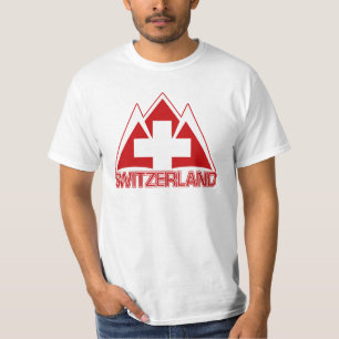 SWITZERLAND shirten - kies stijl en kleur T-shirt