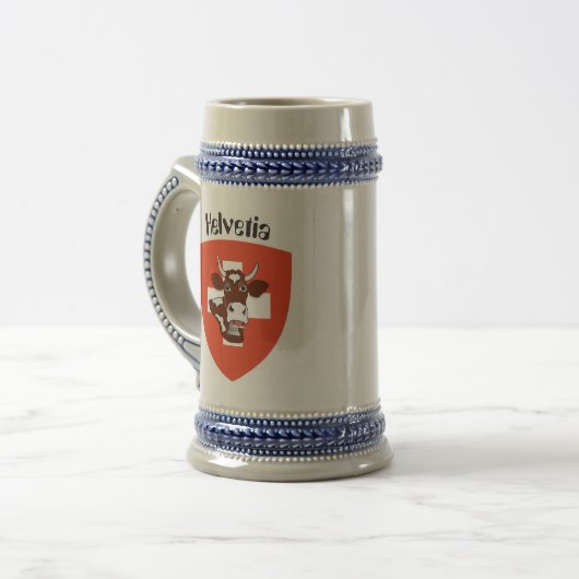 Switzerland Tasse Bierpul (Voorkant links)