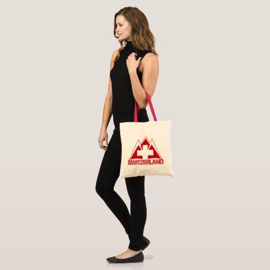 SWITZERLAND-tassen - kies stijl en kleur Tote Bag (Voorkant (model))